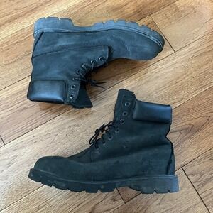 Timberland classic Black Boots size 10.5